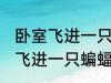 卧室飞进一只蝙蝠有什么兆头吗 卧室飞进一只蝙蝠的兆头