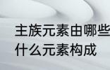 主族元素由哪些元素构成 主族元素由什么元素构成