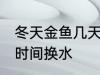 冬天金鱼几天换一次水 冬天金鱼多长时间换水