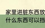 家里进脏东西放什么 家里进脏东西放什么东西可以挡住